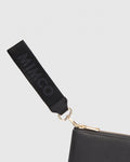 Webbing Wrist Strap - Black Light Gold