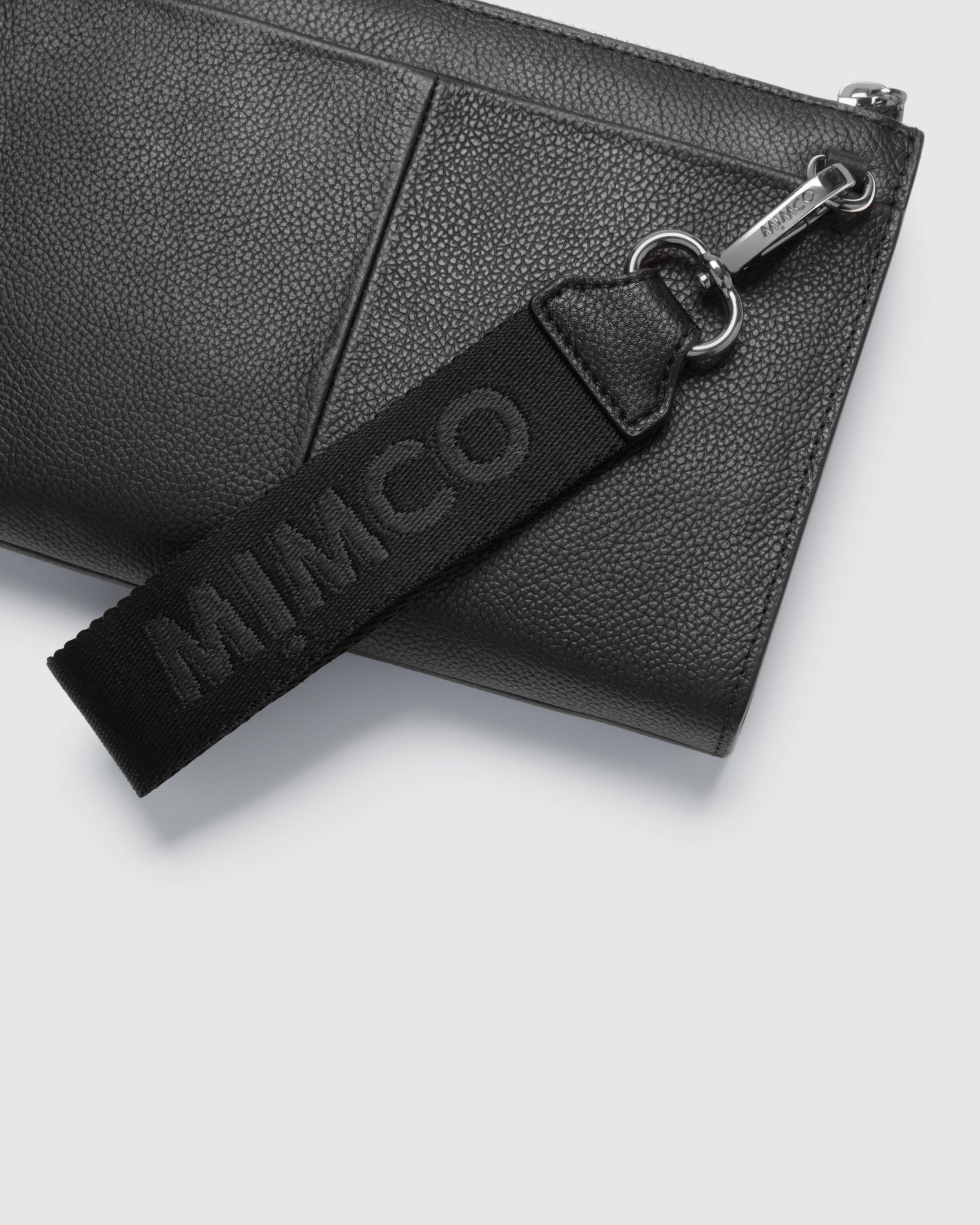 Webbing Wrist Strap - Black Gunmetal