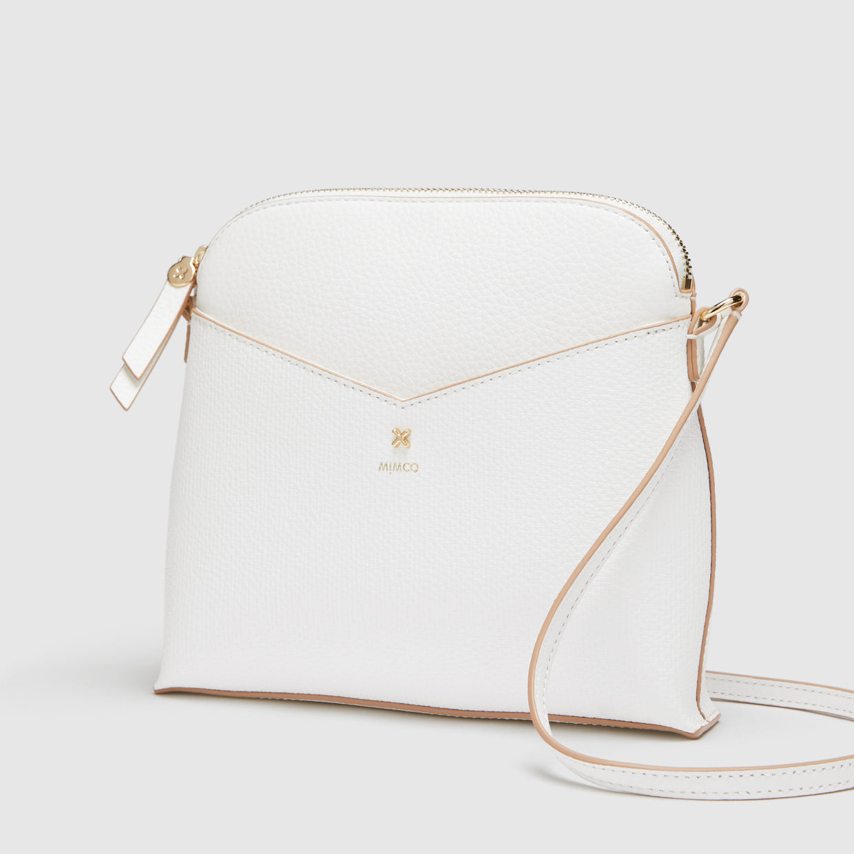 D-Vine Sling Crossbody Bag - White