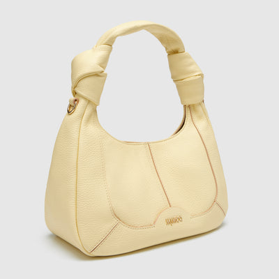 Curl Crescent Bag - Chalk Yellow