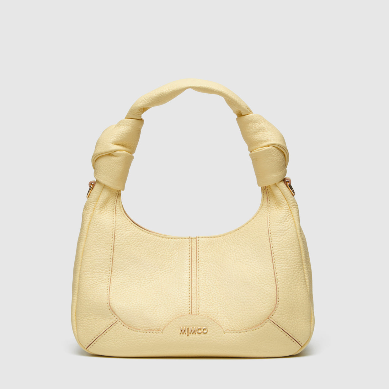 Curl Crescent Bag - Chalk Yellow