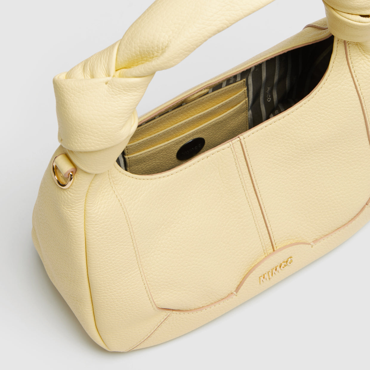 Curl Crescent Bag - Chalk Yellow