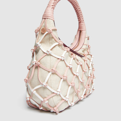 Savor Hobo Bag - Peony Pink