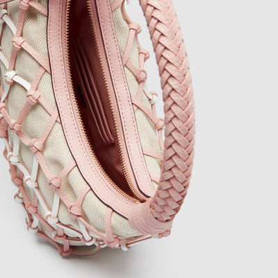 Savor Hobo Bag - Peony Pink