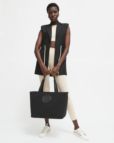 Serenity Carry All Tote Bag - Black Rose Gold