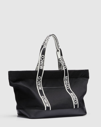 MIM-Tote Bag - Black Rose Gold
