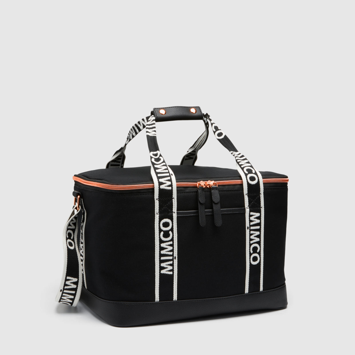 Mim-Cooler Crossbody Bag - Black Rose Gold