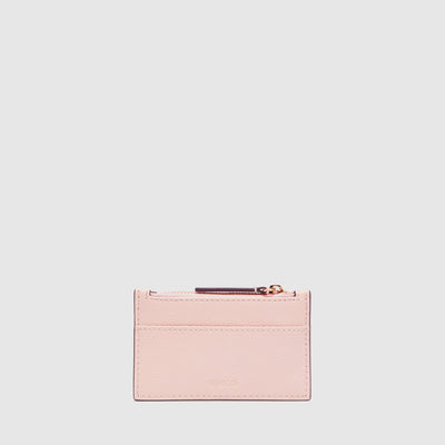 Classico Card Wallet - Peony Pink