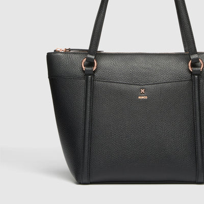 D-Vine Mini Tote Bag - Black Rose Gold