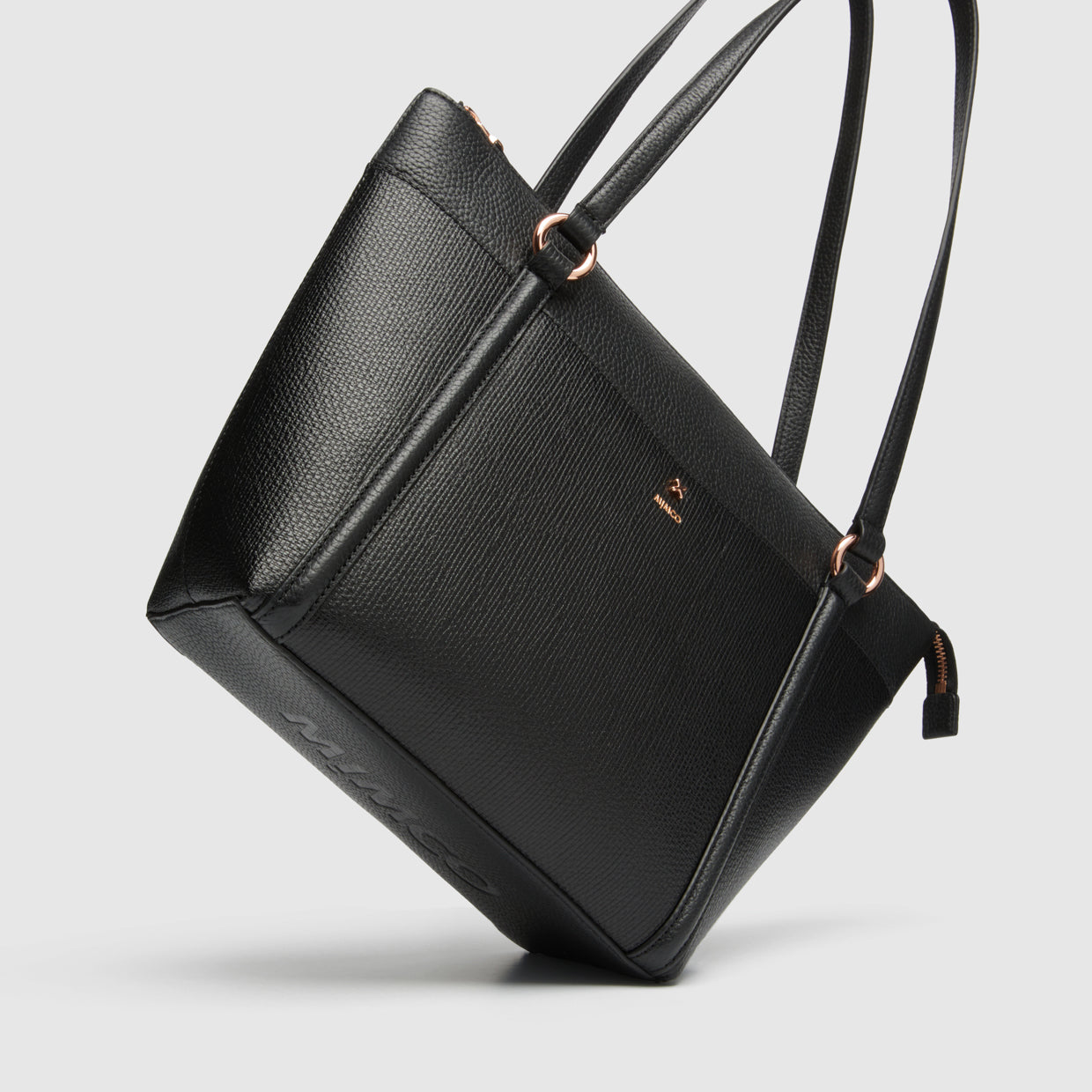 D-Vine Mini Tote Bag - Black Rose Gold