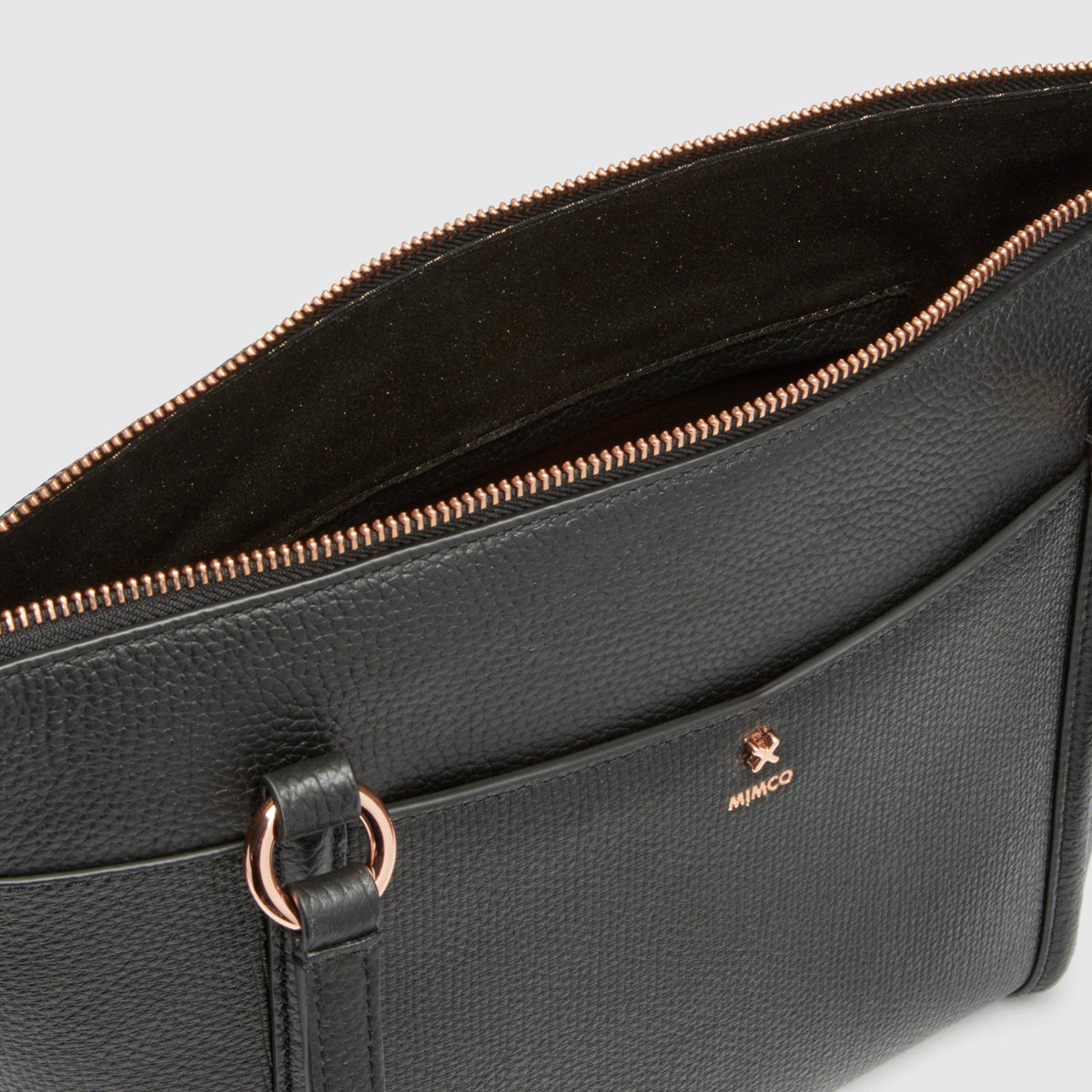 D-Vine Mini Tote Bag - Black Rose Gold