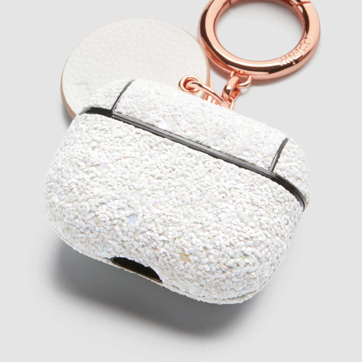 Mimpod Airpod Pro Keyring Case - White
