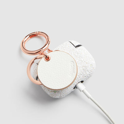Mimpod Airpod Pro Keyring Case - White