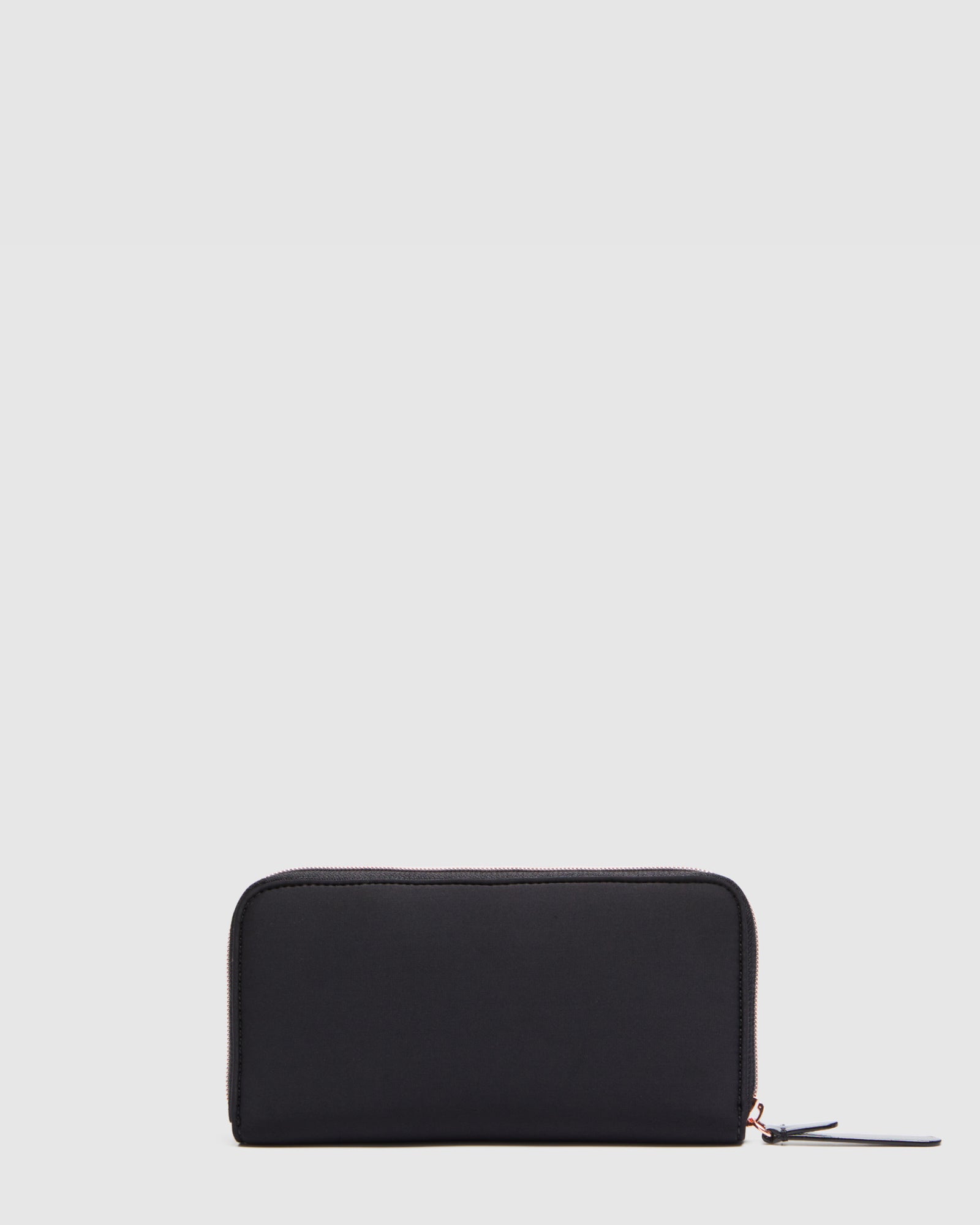 Serenity Large Wallet - Black Rose Gold