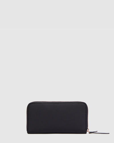 Serenity Large Wallet - Black Rose Gold