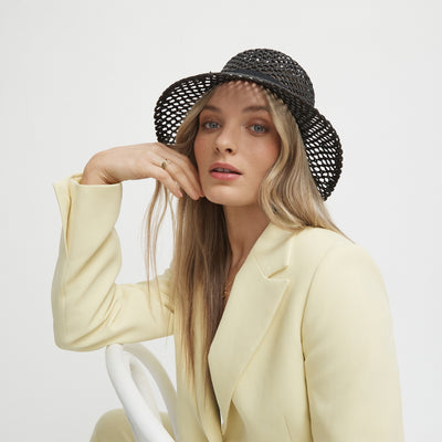 Paradise Sun Hat - Black