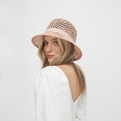 Paradise Sun Hat - Peony Pink