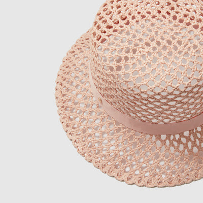 Paradise Sun Hat - Peony Pink