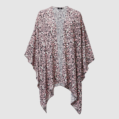 Hazy Kimono - Peony Pink