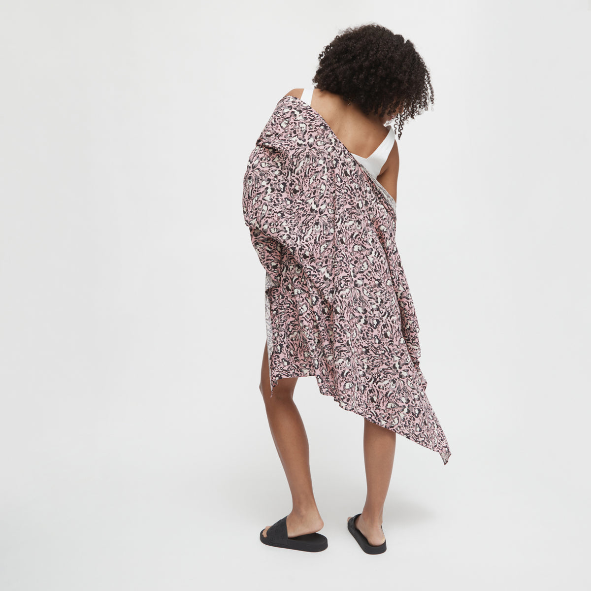 Hazy Kimono - Peony Pink