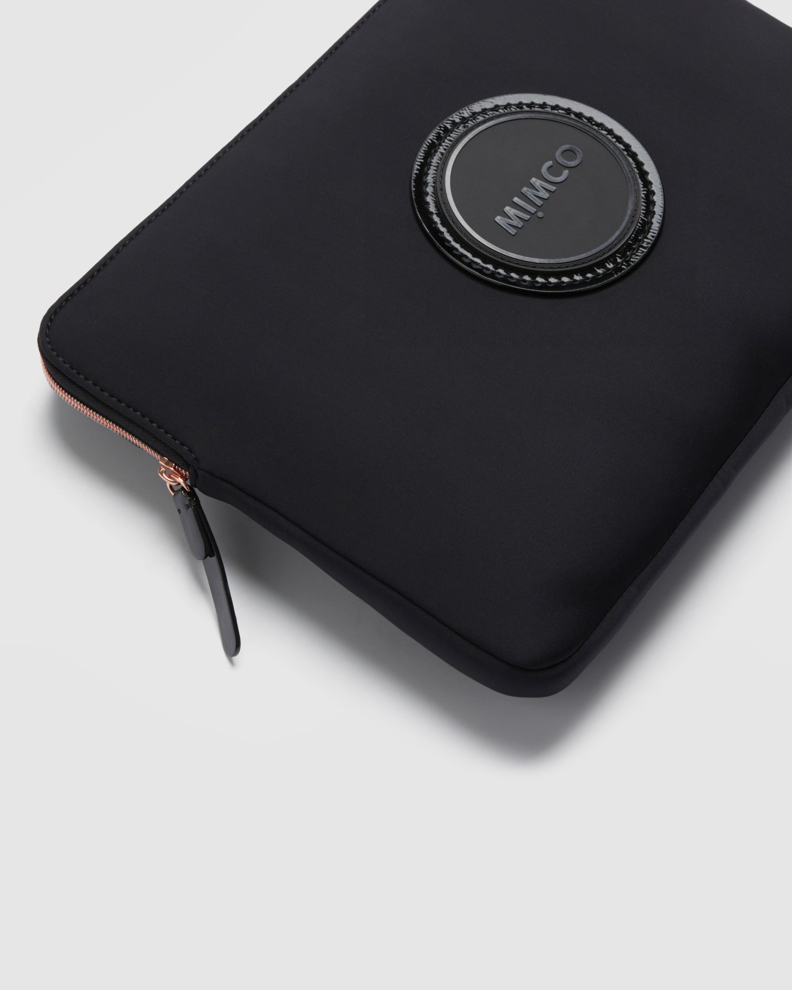 Serenity Laptop Case - Black Rose Gold