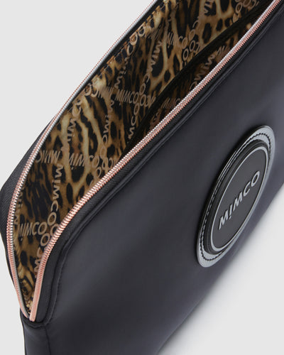 Serenity Laptop Case - Black Rose Gold