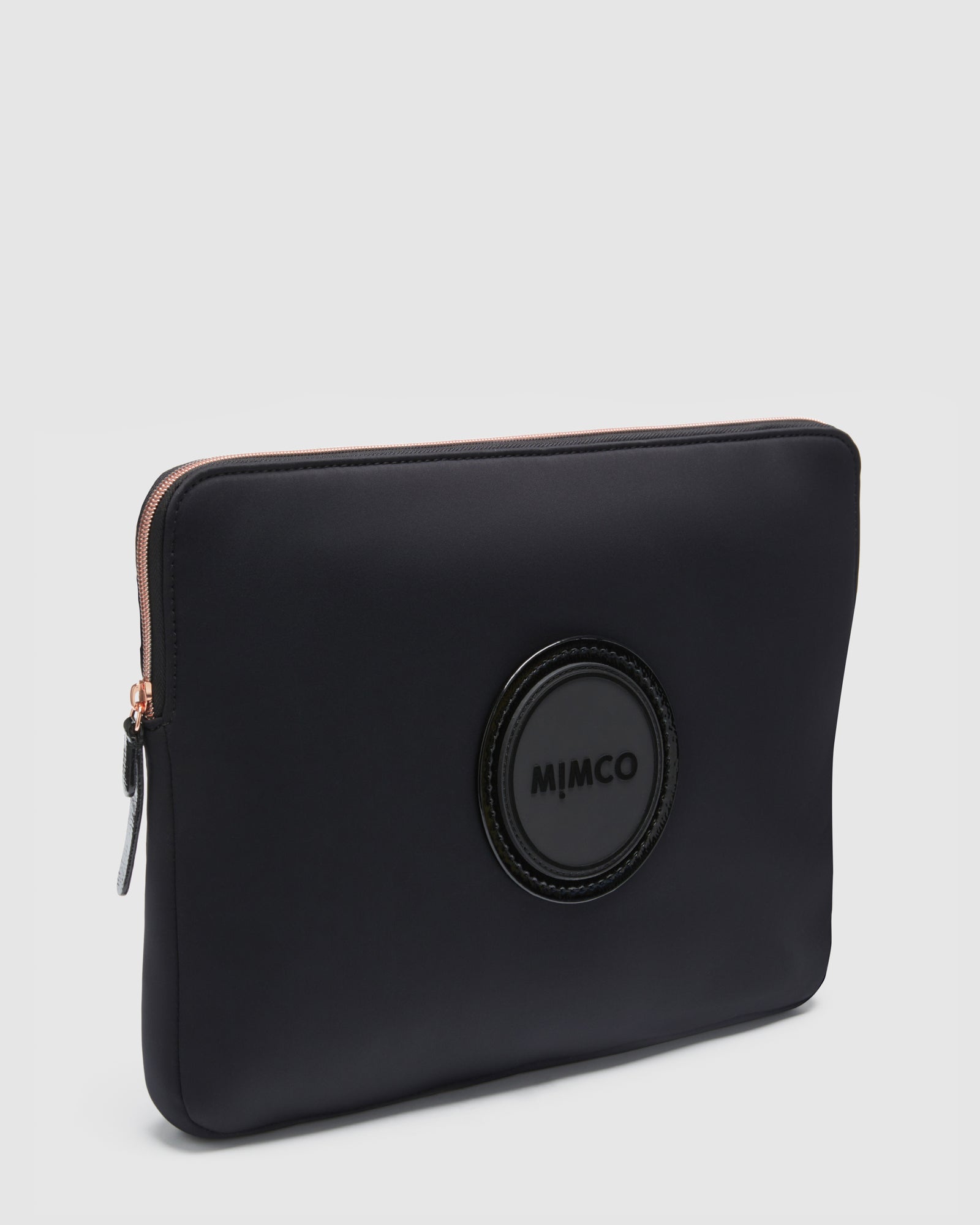 Serenity Laptop Case - Black Rose Gold