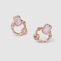 Venture Stud Earrings - Peony Pink