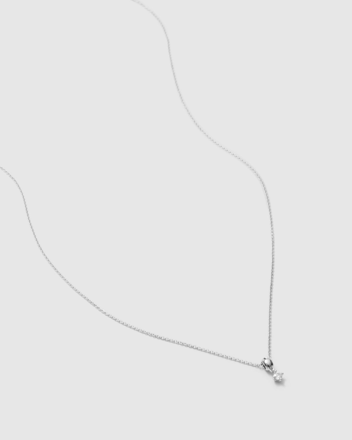Shimmer Sterling Silver Necklace - Silver