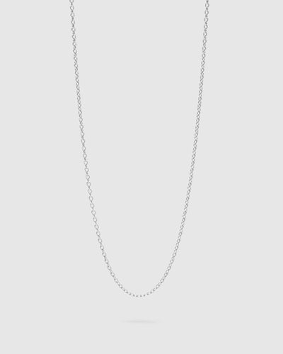 Twiddle Sterling Silver Necklace - Silver