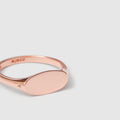Clinch Sterling Silver Ring - Rose Gold