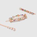 Paradise Hair Clip Set - Multicolour