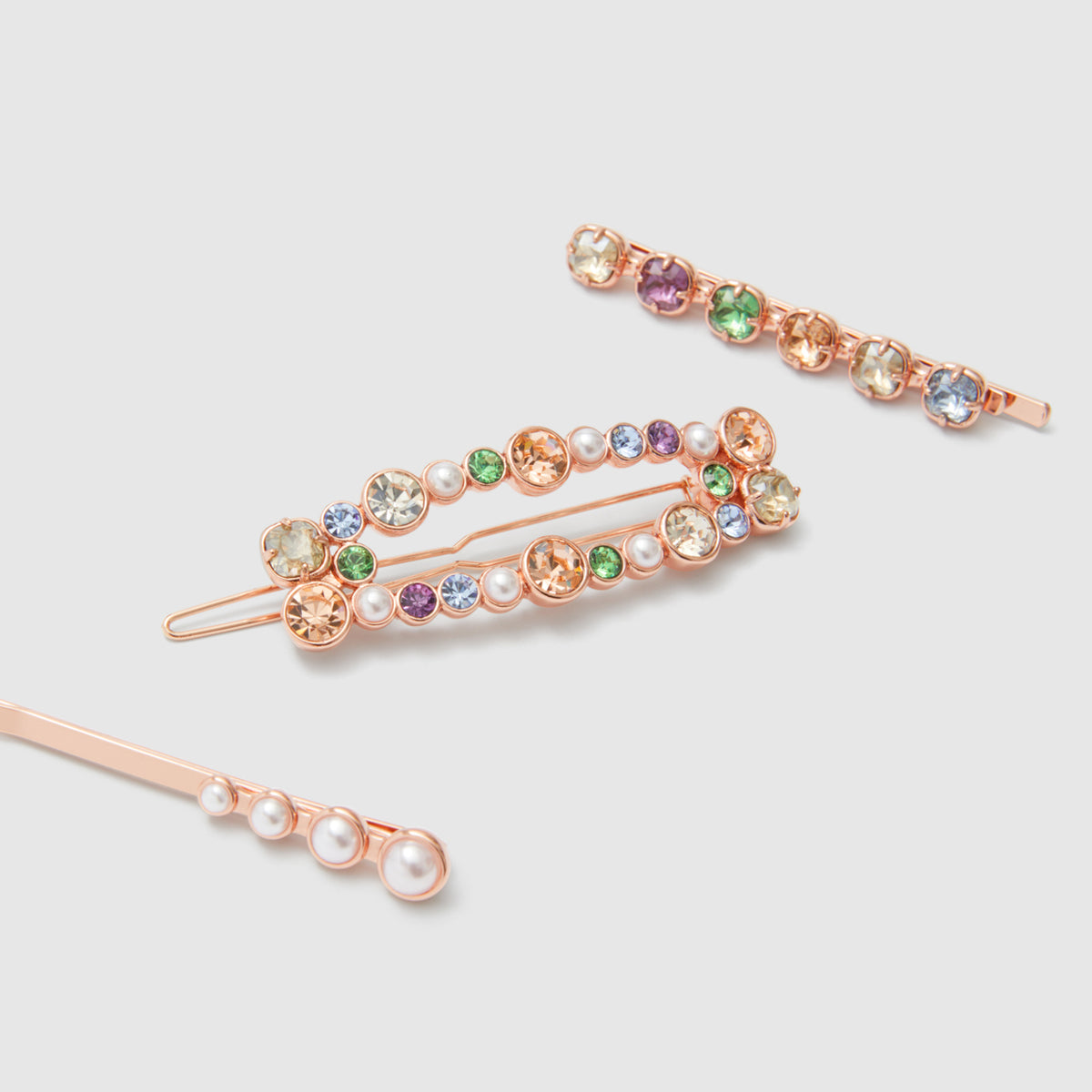 Paradise Hair Clip Set - Multicolour