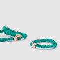 Mim-Twist Hair Scrunchie Set - Emerald