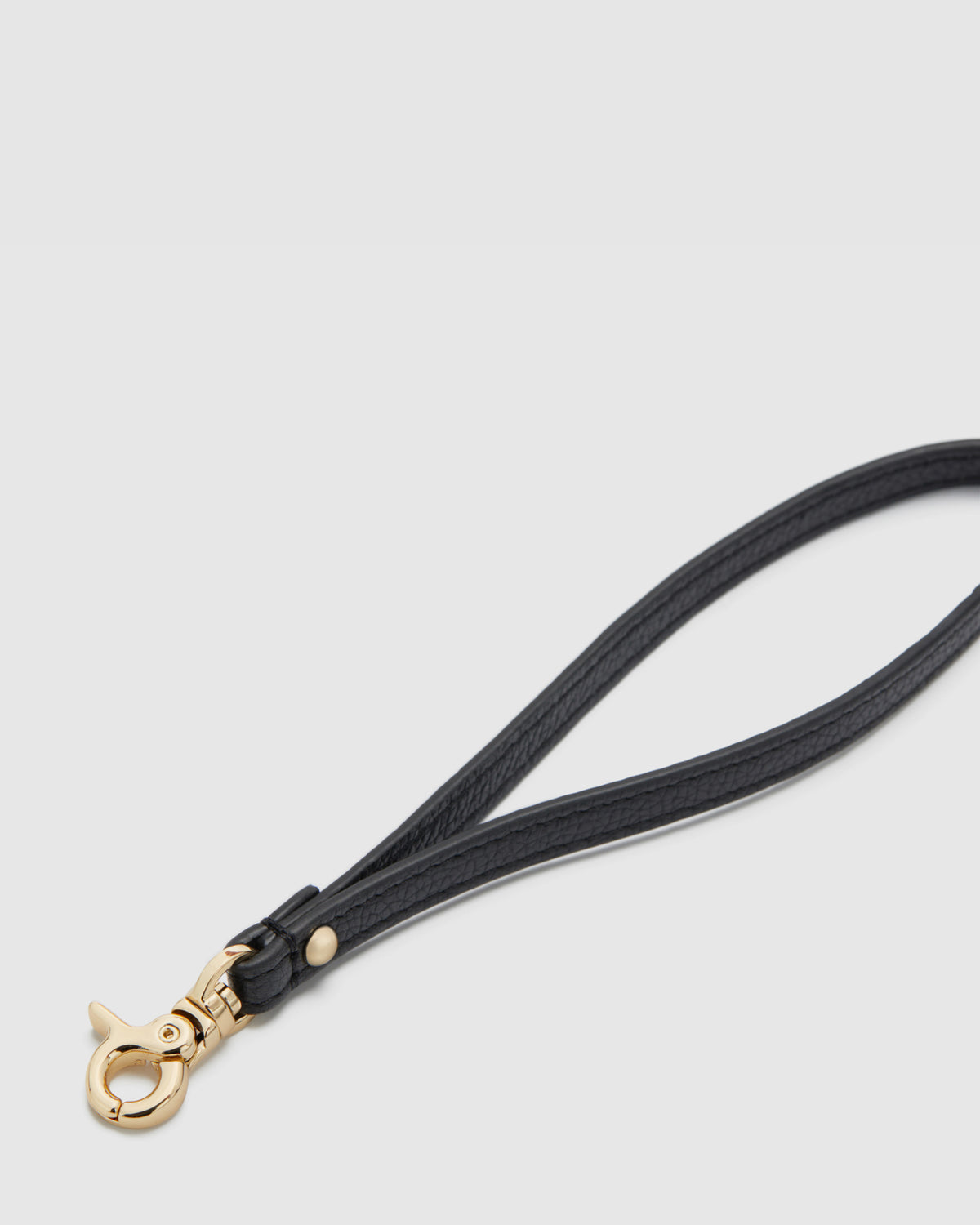 Link Wrist Strap - Black Light Gold