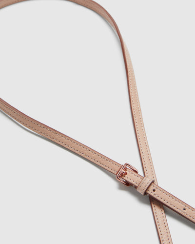 Link Crossbody Bag Strap 8mm - Almond