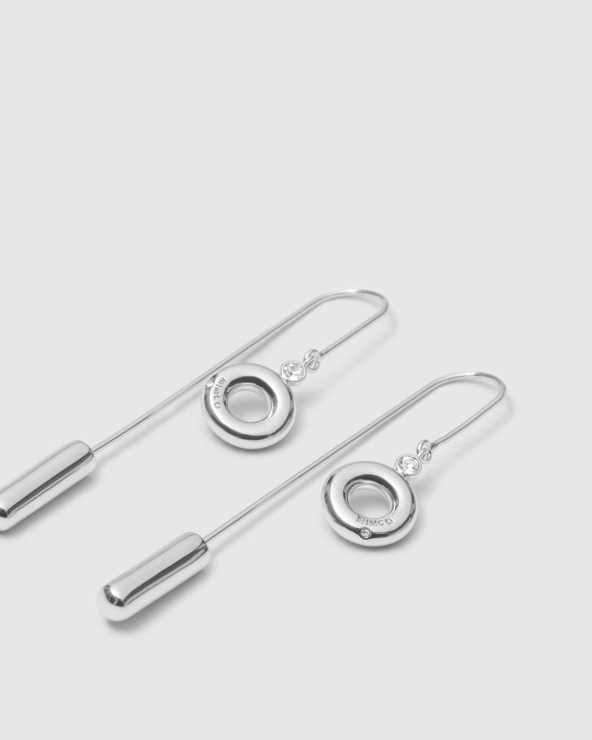 Loop Thread Earrings - Silver