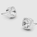Splice Jewel Stud Earrings - Clear