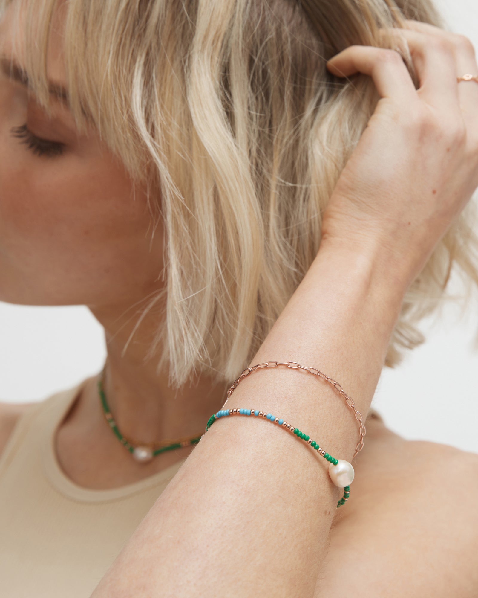 Hazy Bracelet - Emerald