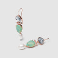 Kingdom Drop Earrings - Turquoise