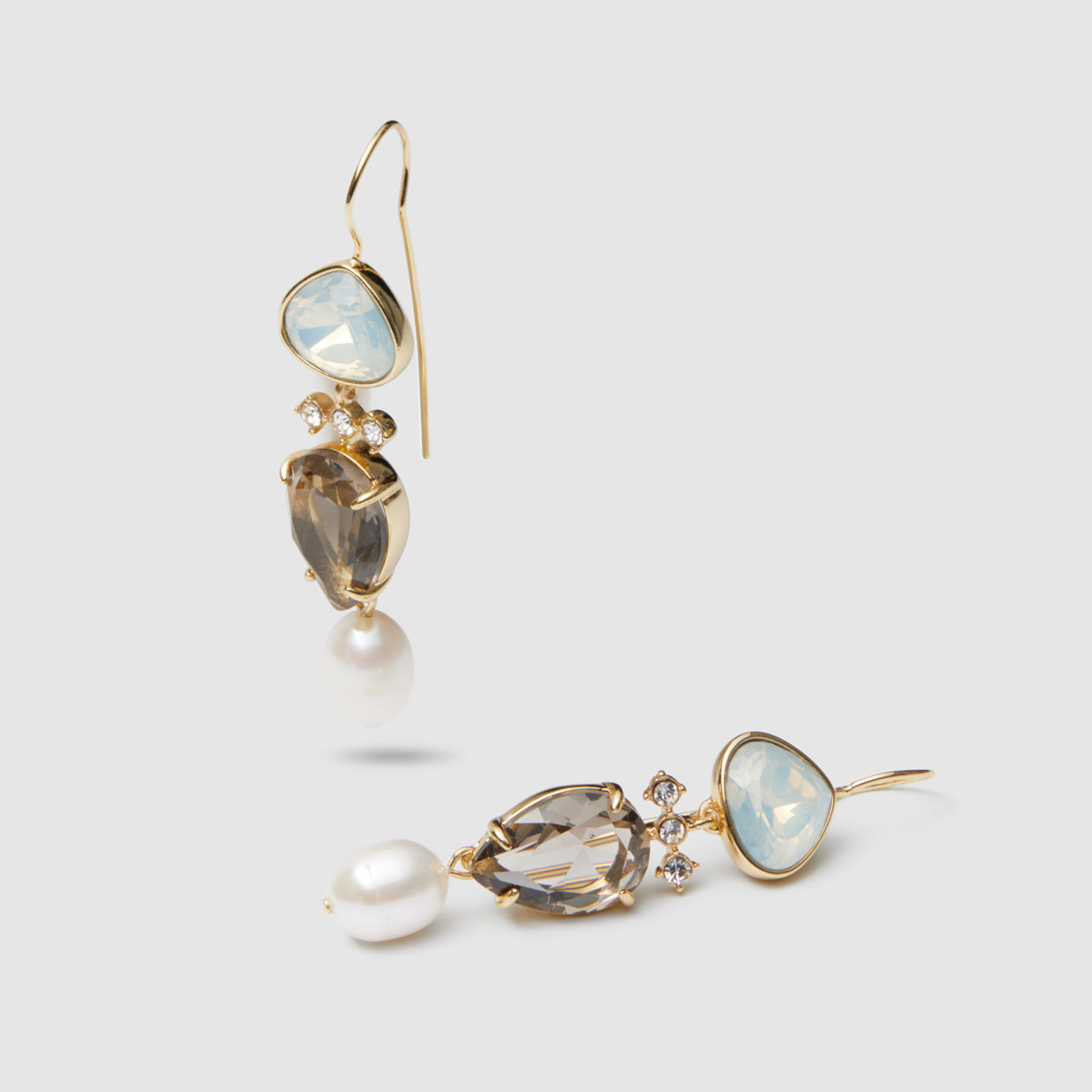 Kingdom Drop Earrings - Anise