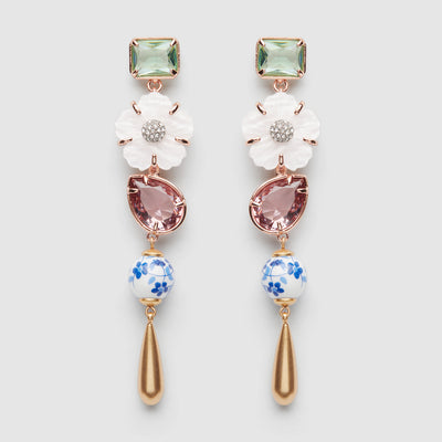 Heirloom Statement Earrings - Multicolour