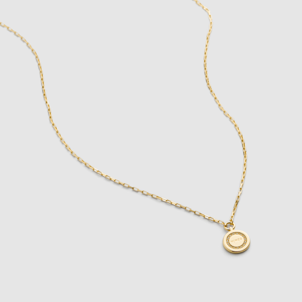 Clique Sterling Silver Necklace - Gold