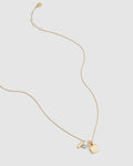 Lock-It Charm Necklace - Gold