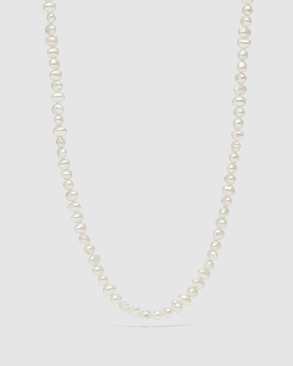 Splice Pearl Necklace - Gold