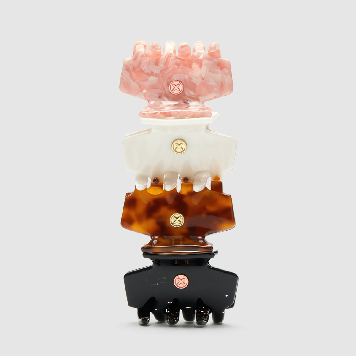 Miss Mim Mini Claw Hair Clip - Contour