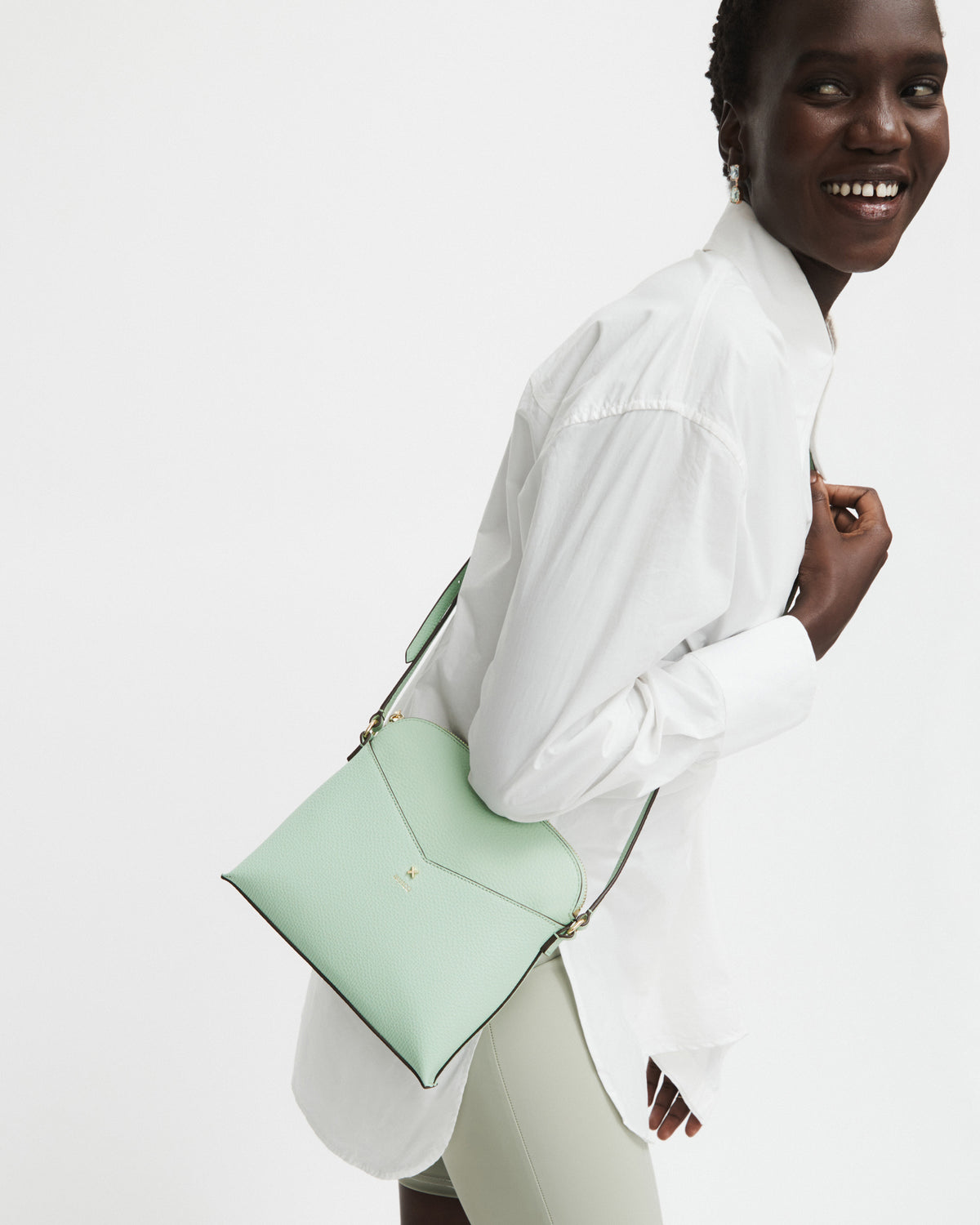 D-Vine Sling Crossbody Bag - Cool Fern