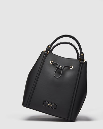 Prickly Pear Bucket Bag - Black Light Gold