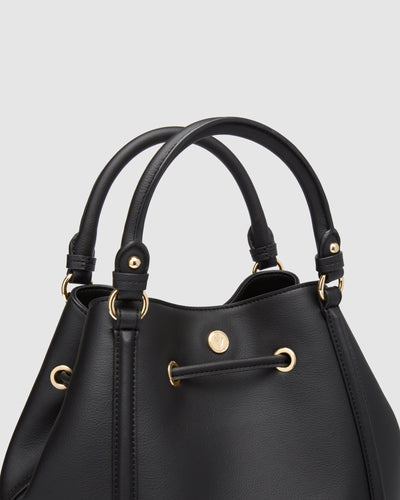 Prickly Pear Bucket Bag - Black Light Gold