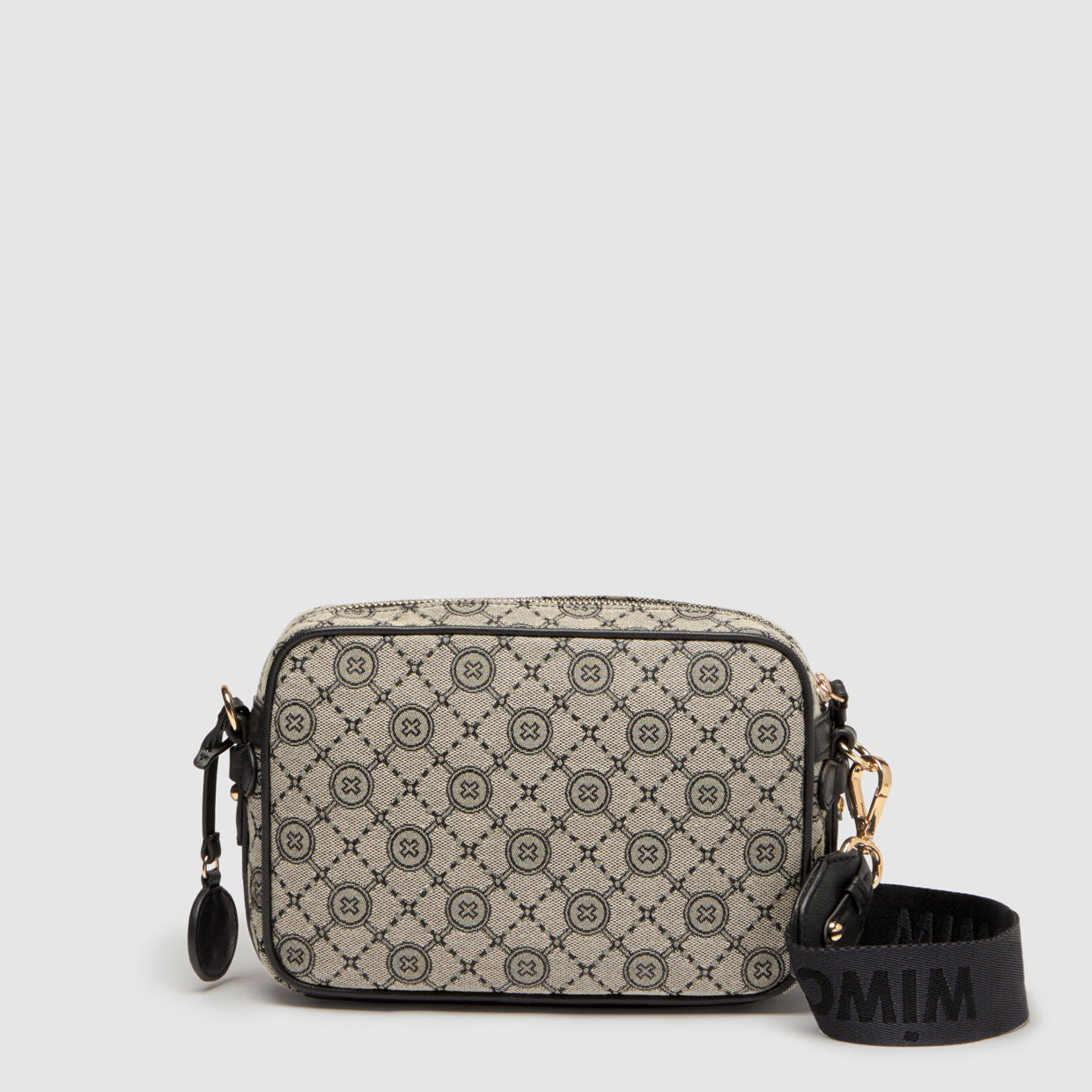 Mim-Gram crossbody Bag - Black Light Gold